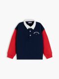 Multi Bluza De Trening Rugby Din Terry In Blocuri De Culori  Copii unisex