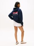 Blue Hilfiger Sailing Relaxed Back Logo Hoody  Unisex
