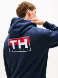 Blue Hilfiger Sailing Relaxed Back Logo Hoody  Unisex