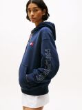 Blue Hilfiger Sailing Relaxed Back Logo Hoody  Unisex