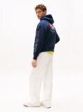 Blue Hilfiger Sailing Relaxed Back Logo Hoody  Unisex