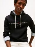 Negru Hanorac Cu Logo Tommy  Barbati