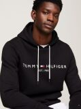 Negru Hanorac Cu Logo Tommy  Barbati