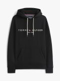 Negru Hanorac Cu Logo Tommy  Barbati