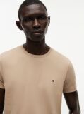 Verde Tricou Slim Fit Cu Steag Brodat  Barbati