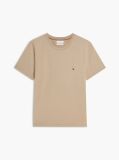 Verde Tricou Slim Fit Cu Steag Brodat  Barbati