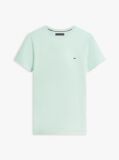 Verde Tricou Slim Fit Cu Steag Brodat  Barbati