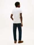 Alb Tricou Tommy Hilfiger Cu Logo  Barbati