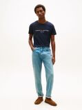 Blue Tricou Tommy Hilfiger Cu Logo  Barbati