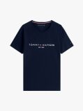 Blue Tricou Tommy Hilfiger Cu Logo  Barbati