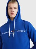 Blue Tommy Logo Hoody  Men