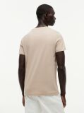 Bej Tricou Slim Fit Cu Logo  Barbati