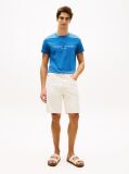 Blue Tricou Slim Fit Cu Logo  Barbati