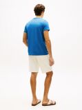 Blue Tricou Slim Fit Cu Logo  Barbati