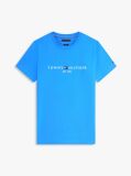 Blue Tricou Slim Fit Cu Logo  Barbati