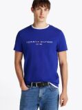 Blue Logo Slim Fit Jersey T-Shirt  Men