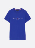 Blue Logo Slim Fit Jersey T-Shirt  Men