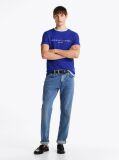 Blue Logo Slim Fit Jersey T-Shirt  Men