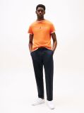 Portocaliu Tricou Slim Fit Cu Logo  Barbati