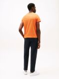 Portocaliu Tricou Slim Fit Cu Logo  Barbati