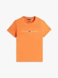Portocaliu Tricou Slim Fit Cu Logo  Barbati