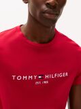 Red Logo Slim Fit Jersey T-Shirt  Men