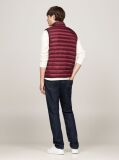 Red PACKAGING QUILTED VEST FROM RECYCLED MATERIALS  Men