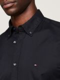 Black POPLIN SHIRT WITH TH FLEX TECHNOLOGY  Men
