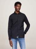Black POPLIN SHIRT WITH TH FLEX TECHNOLOGY  Men