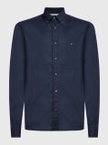 Blue Camasa Din Poplin Cu Tehnologie TH Flex  Barbati
