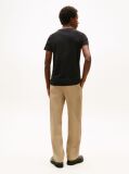 Negru Tricou Slim Fit TH Flex  Barbati
