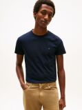 Blue TH FLEX SLIM FIT T-SHIRT  Men