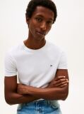White TH FLEX SLIM FIT T-SHIRT  Men