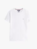 White TH FLEX SLIM FIT T-SHIRT  Men