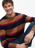 Multi Jumper Din Bumbac Si Casmir Crew Neck  Barbati