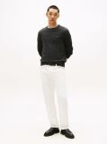 Grey Cotton Cashmere Crew Neck Jumper  Men