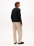 Black V-Neck Regular Fit Jumper  Men