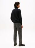 Black Cotton Cashmere Roll Neck Jumper  Men