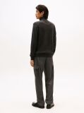 Gri Jumper Din Bumbac Si Casmir Roll Neck  Barbati
