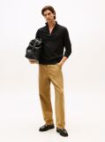 Negru Jumper Zip-Neck  Barbati