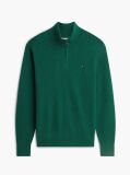 Green Zip-Neck Jumper  Men