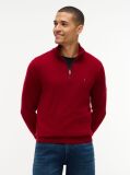 Rosu Jumper Zip-Neck  Barbati