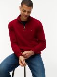Rosu Jumper Zip-Neck  Barbati
