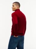 Rosu Jumper Zip-Neck  Barbati