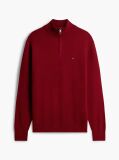 Rosu Jumper Zip-Neck  Barbati