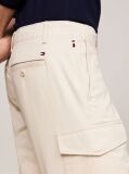 Bej Pantaloni Scurti Cargo Din Twill 1985 Collection  Barbati