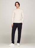 Beige Smart Casual Fine Merino Wool Jumper  Men