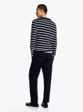 Multi Jumper Cu Guler Rotund Din Tricot  Barbati