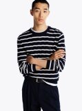 Multi Jumper Cu Guler Rotund Din Tricot  Barbati