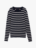 Multi Jumper Cu Guler Rotund Din Tricot  Barbati